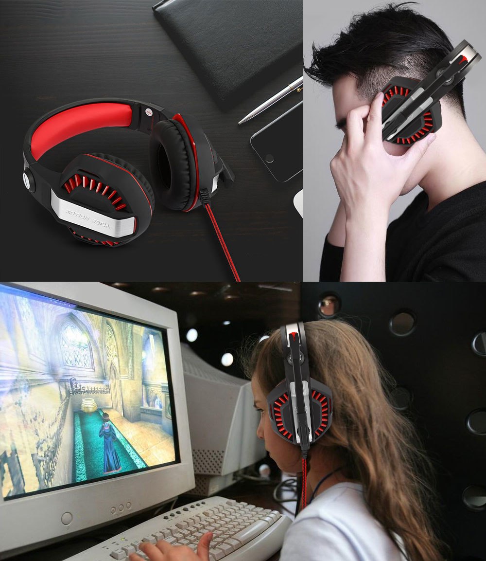 RGB E-Sports Gaming Headset with Mic