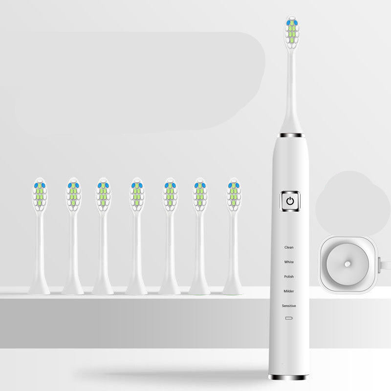 SUMKYLE Sonic Electric Toothbrush & Replacement Head Options