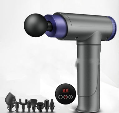 Electric Massage Gun with Interchangeable Heads