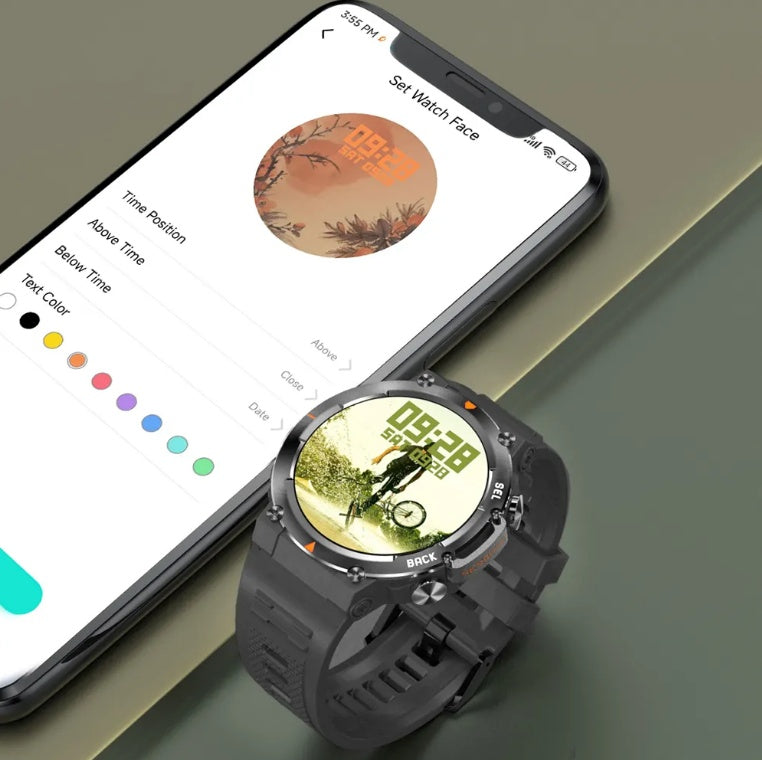 MAX18 AMOLED Bluetooth Calling Smartwatch