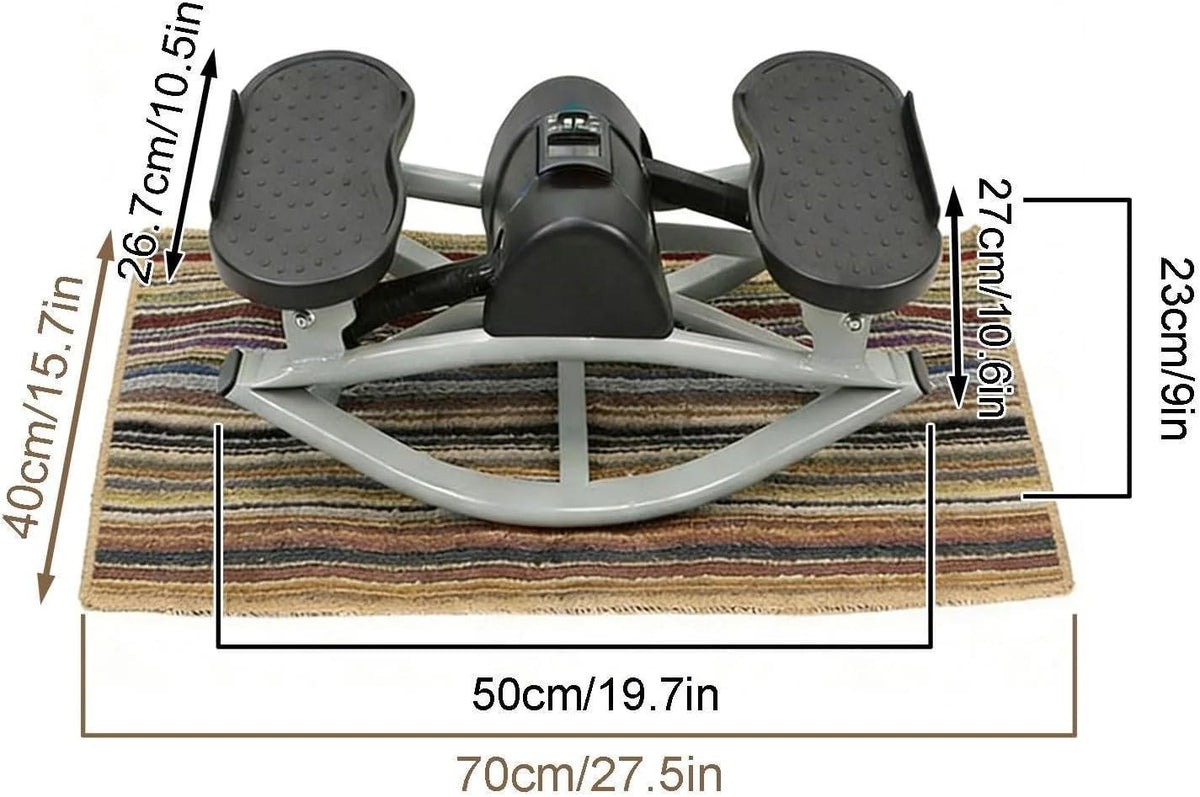 Compact Mini Stepper with Anti-Slip Pedals