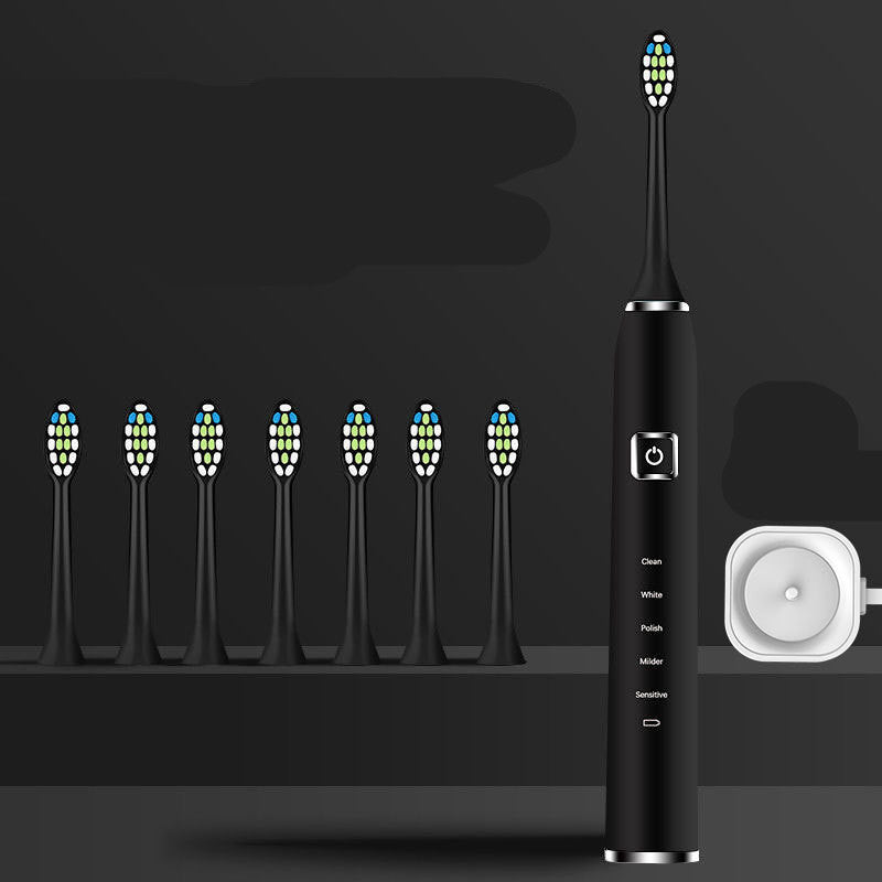 SUMKYLE Sonic Electric Toothbrush & Replacement Head Options