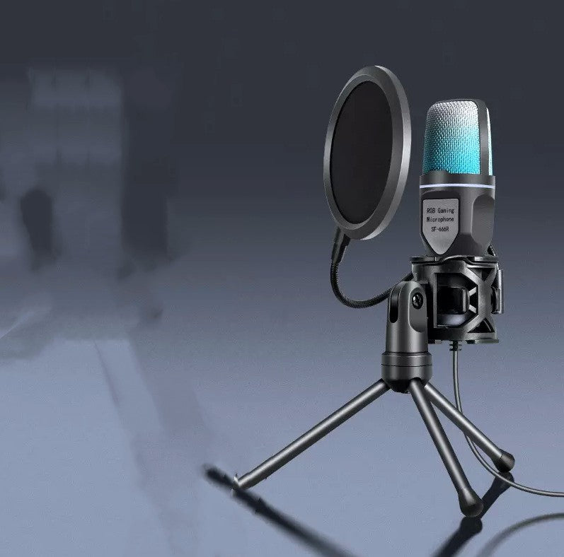 SF-666R RGB Desktop Gaming Microphone