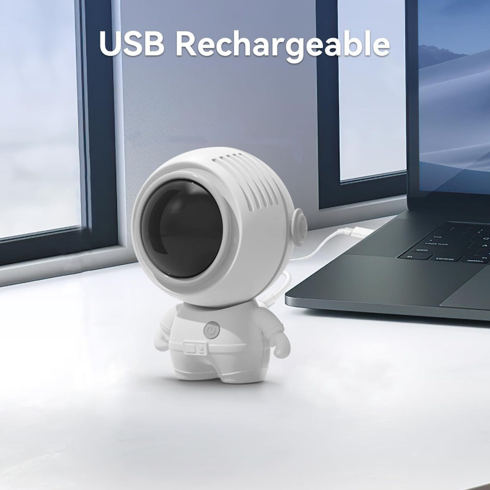 Portable Neck Fan with Adjustable Airflow