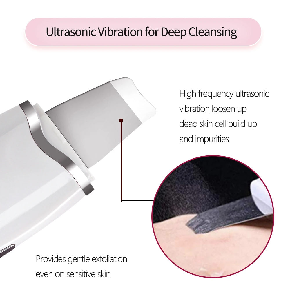 3-in-1 Ultrasonic Facial Skin Spatula