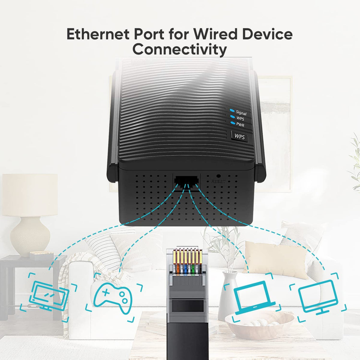 Rockspace AC2100 Dual-Band Wi-Fi Range Extender