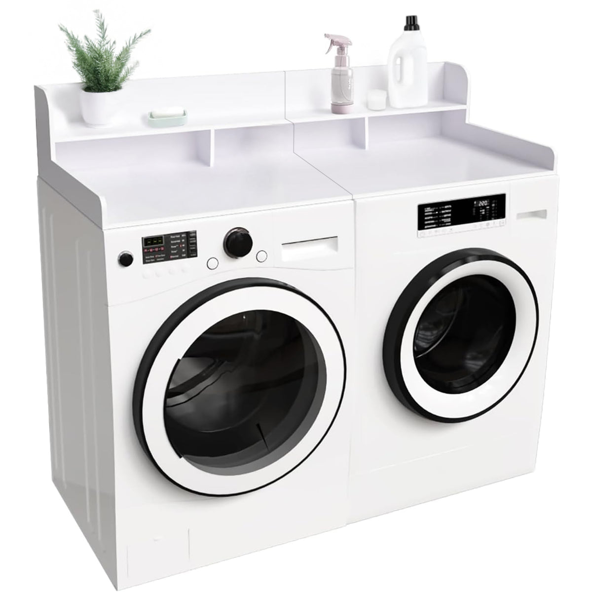 54 in. Washer and Dryer Countertop Shelf