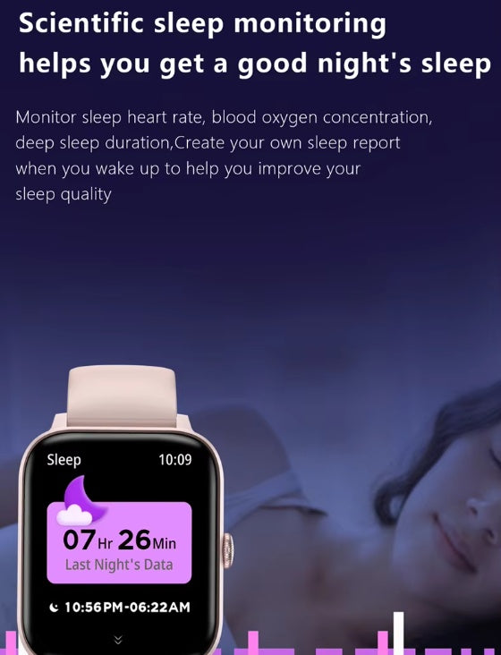 1.83 in. Bluetooth Calling Fitness Smartwatch