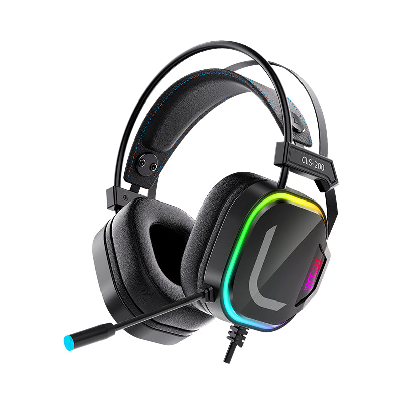 50mm RGB Wired Gaming Headset with Microphone