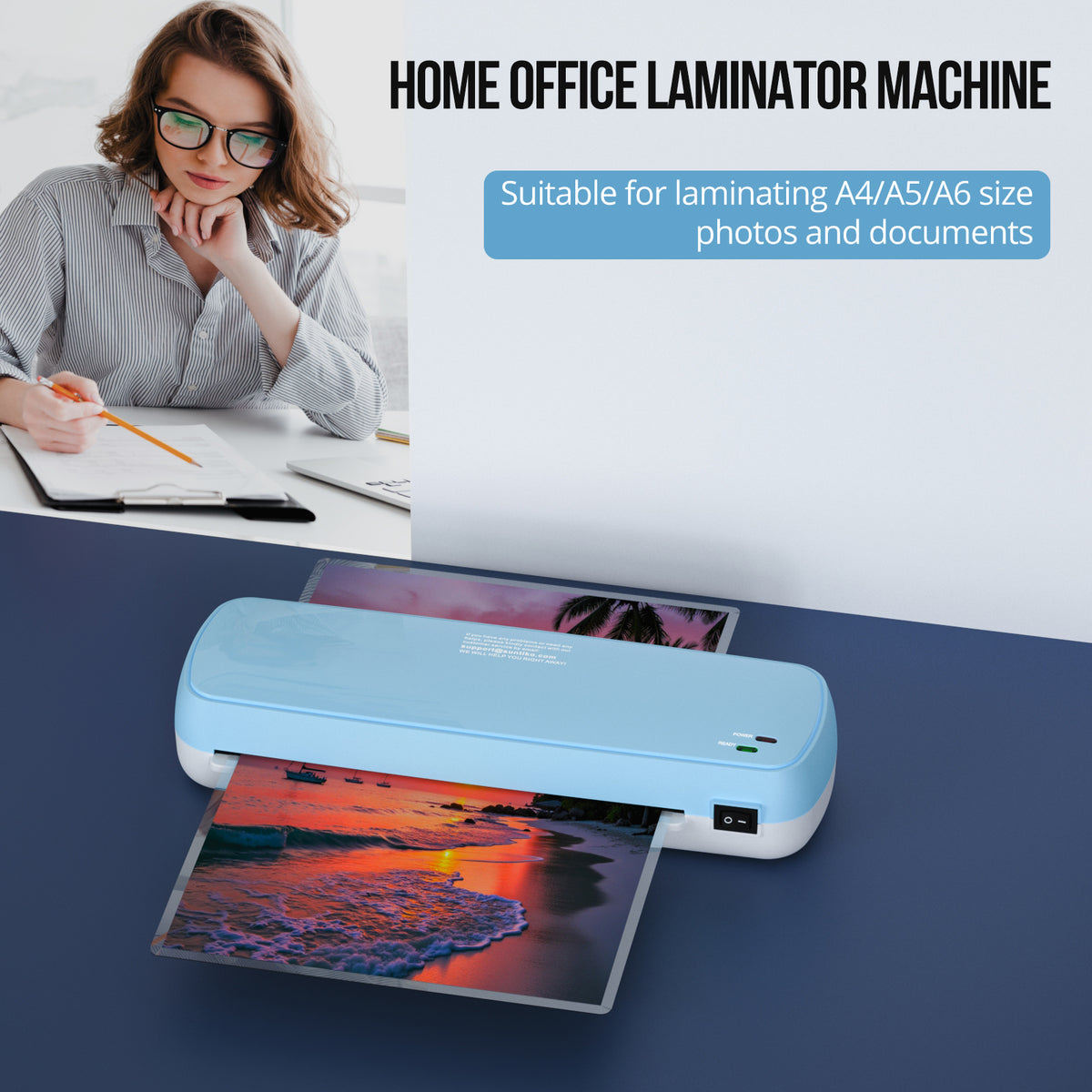 A4 Laminator Machine with 10 Sheets