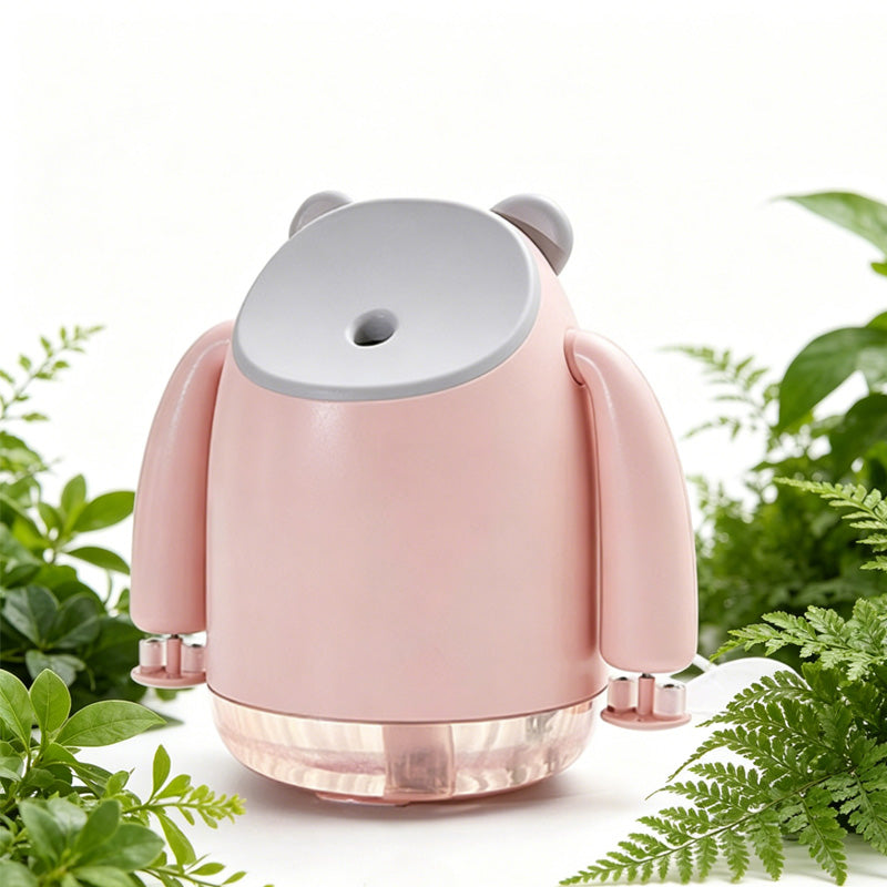 USB Dual-Head Misting Desk Fan