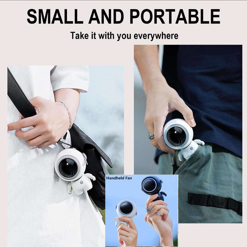 Portable Neck Fan with Adjustable Airflow