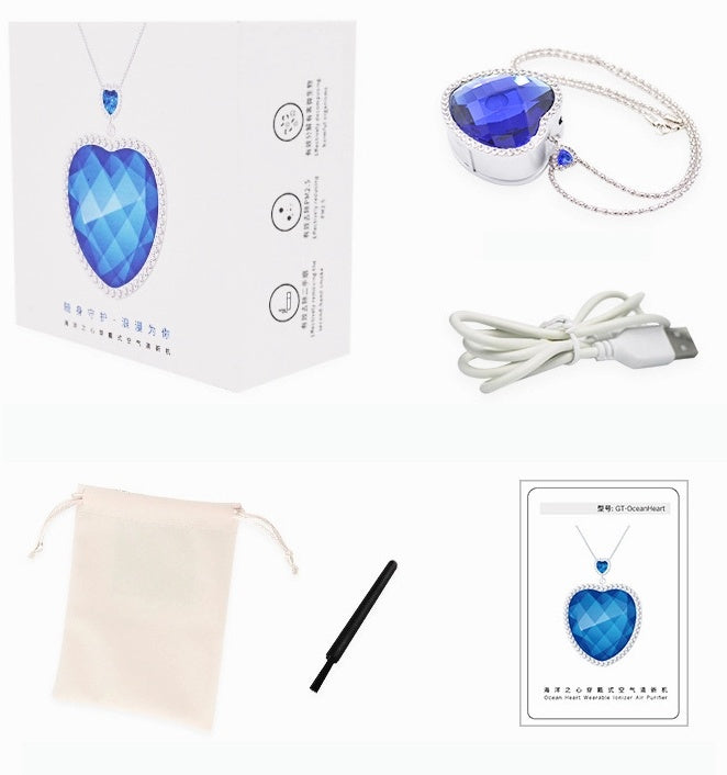 Rechargeable Ion-Emitting Wearable Pendant