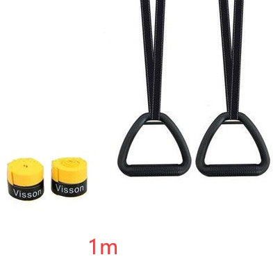 Suspension Training Rings for Home Fitness
