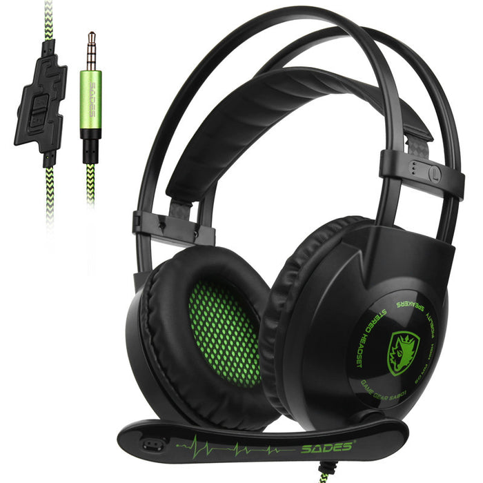 50mm USB Wired Gaming Headset with Microphone