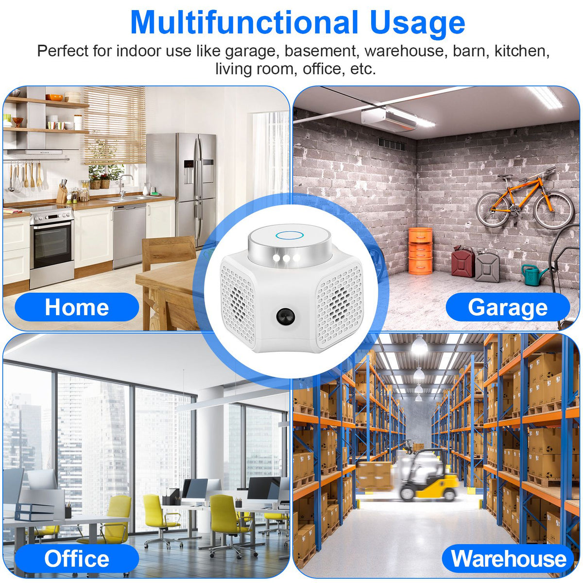 360-Degree Indoor Ultrasonic Pest Chaser