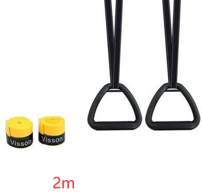 Suspension Training Rings for Home Fitness