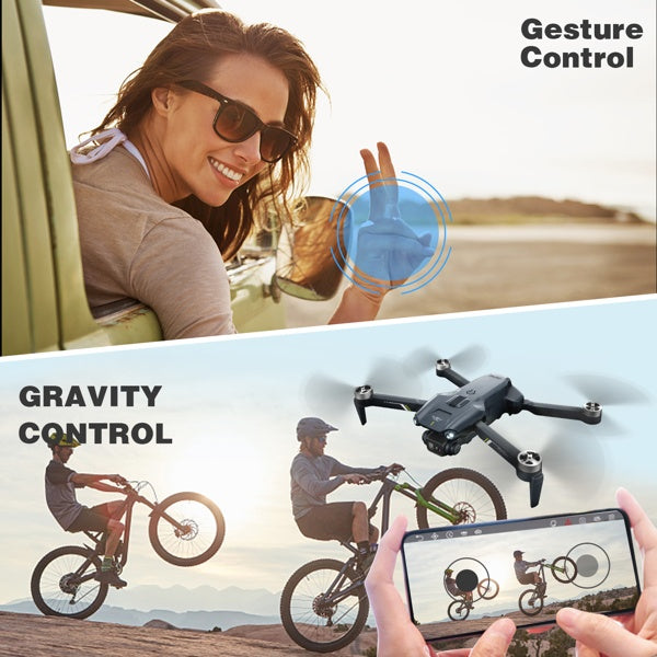 V28 Foldable Dual-Camera RC Drone