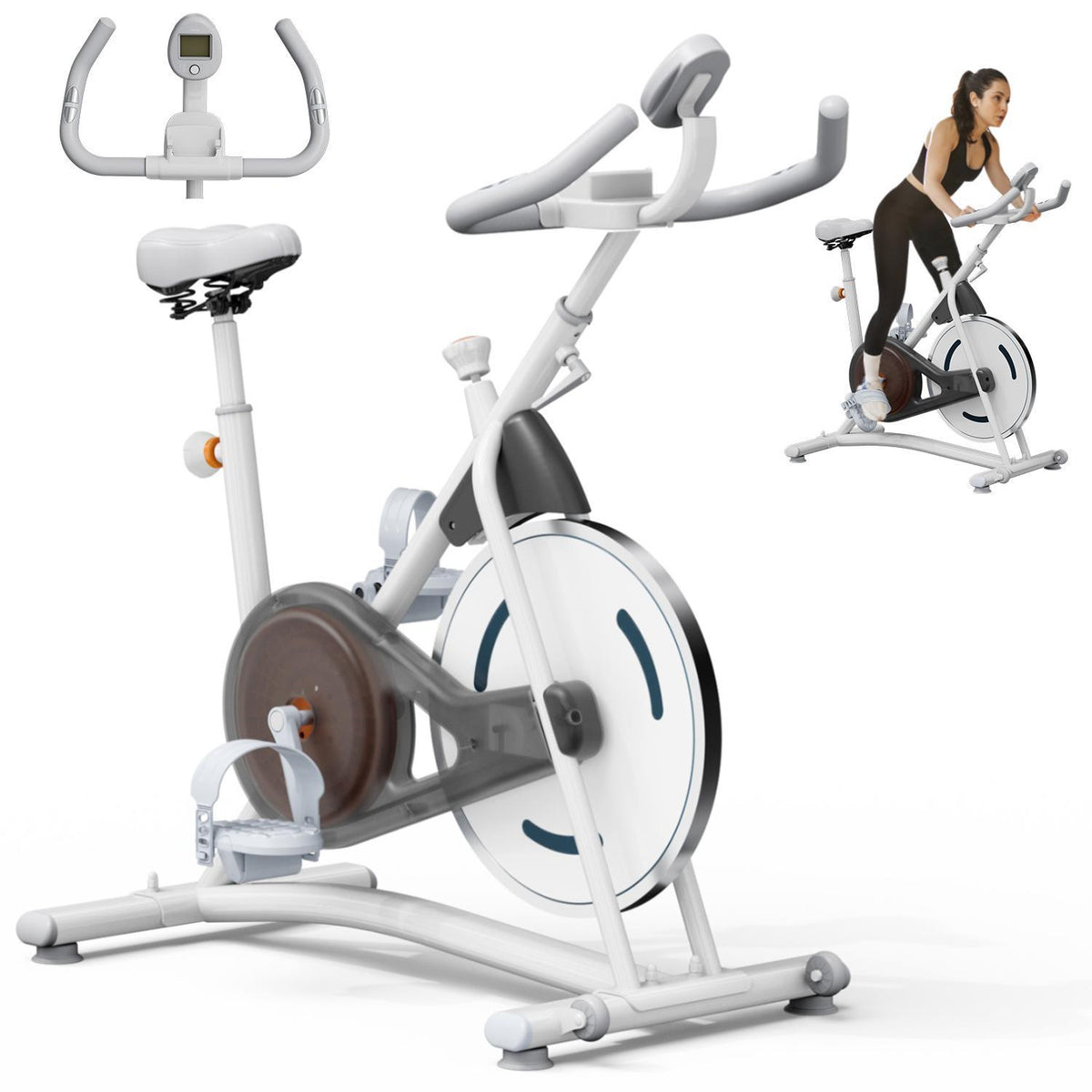 Compact Magnetic Resistance Exercise Bike
