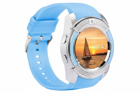 Compatible with Apple, Factory new V8 smart watch, high-definition touch screen, cartoon movement, Bluetooth Entertainment Watch, mobile phone IOS