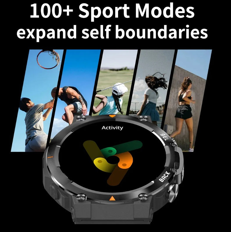 MAX18 AMOLED Bluetooth Calling Smartwatch