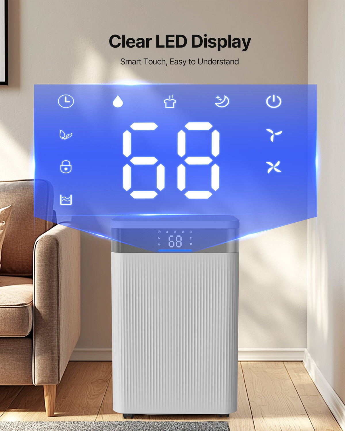 35-Pint Dehumidifier for Home and Basement