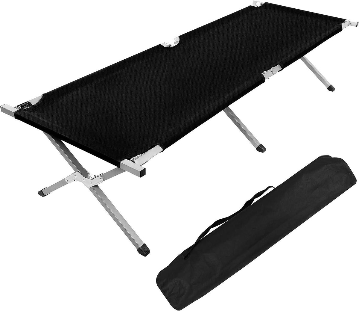 Foldable Camping Cot with Carry Bag