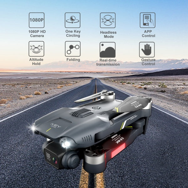 V28 Foldable Dual-Camera RC Drone