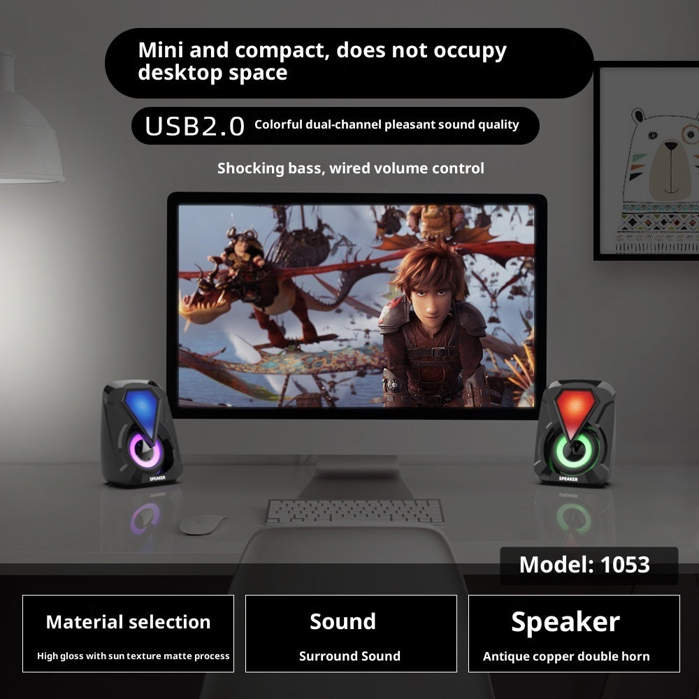 Computer Audio Desktop Home Mini Speaker