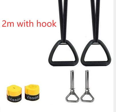 Suspension Training Rings for Home Fitness