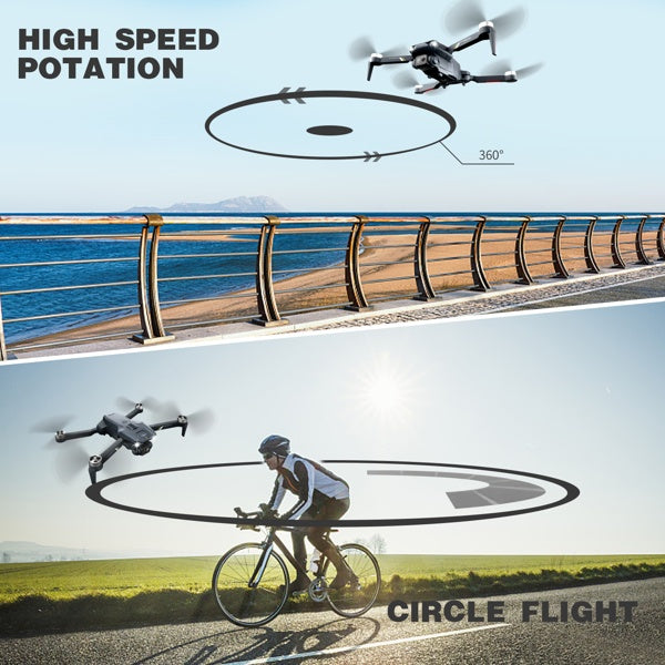 V28 Foldable Dual-Camera RC Drone