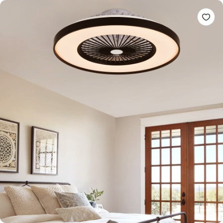 23 in. Smart Ceiling Fan with RGB Light