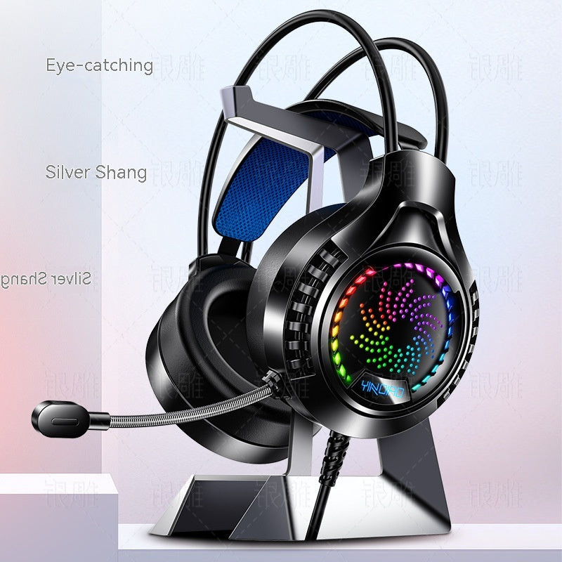 Silver Eagle Q7 RGB Gaming Headset with Mic