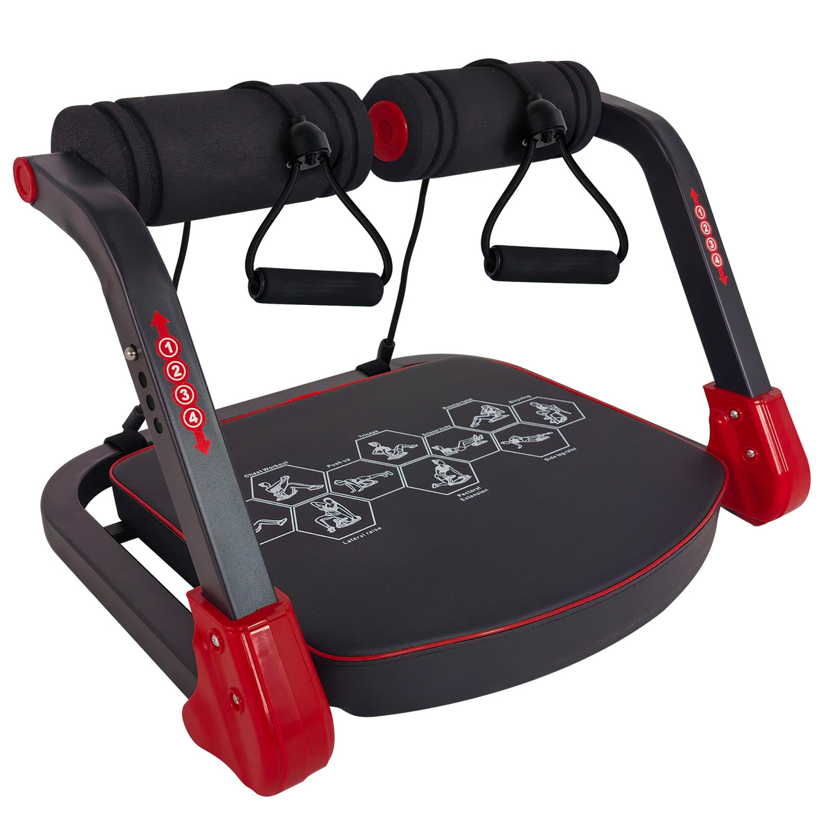 Ab Core Trainer with Resistance Bands