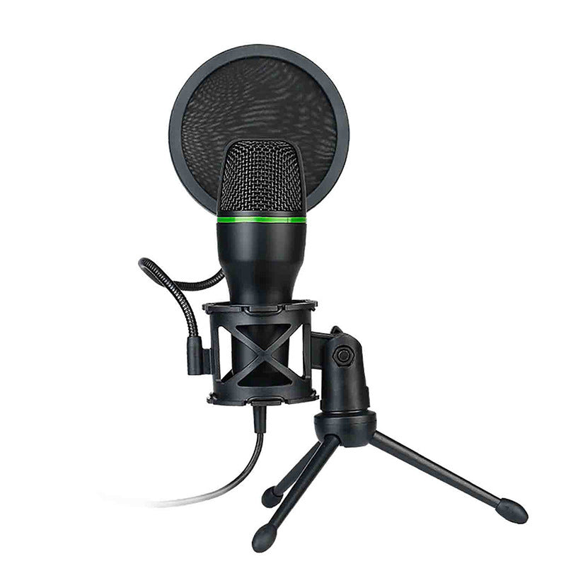 USB Condenser Microphone with Tripod