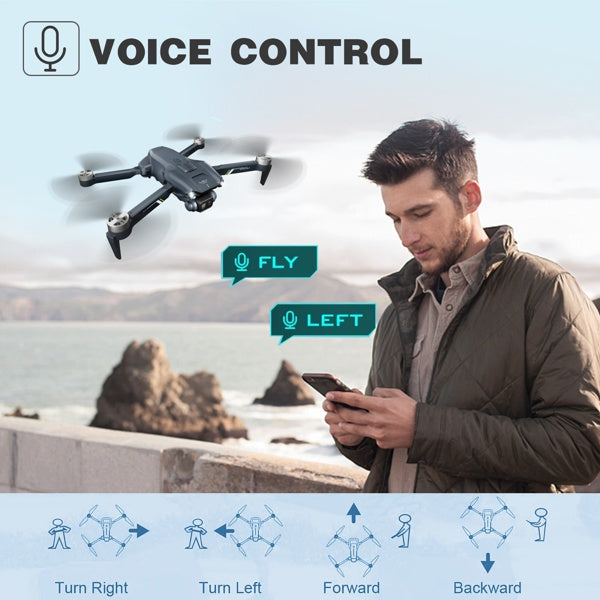 V28 Foldable Dual-Camera RC Drone