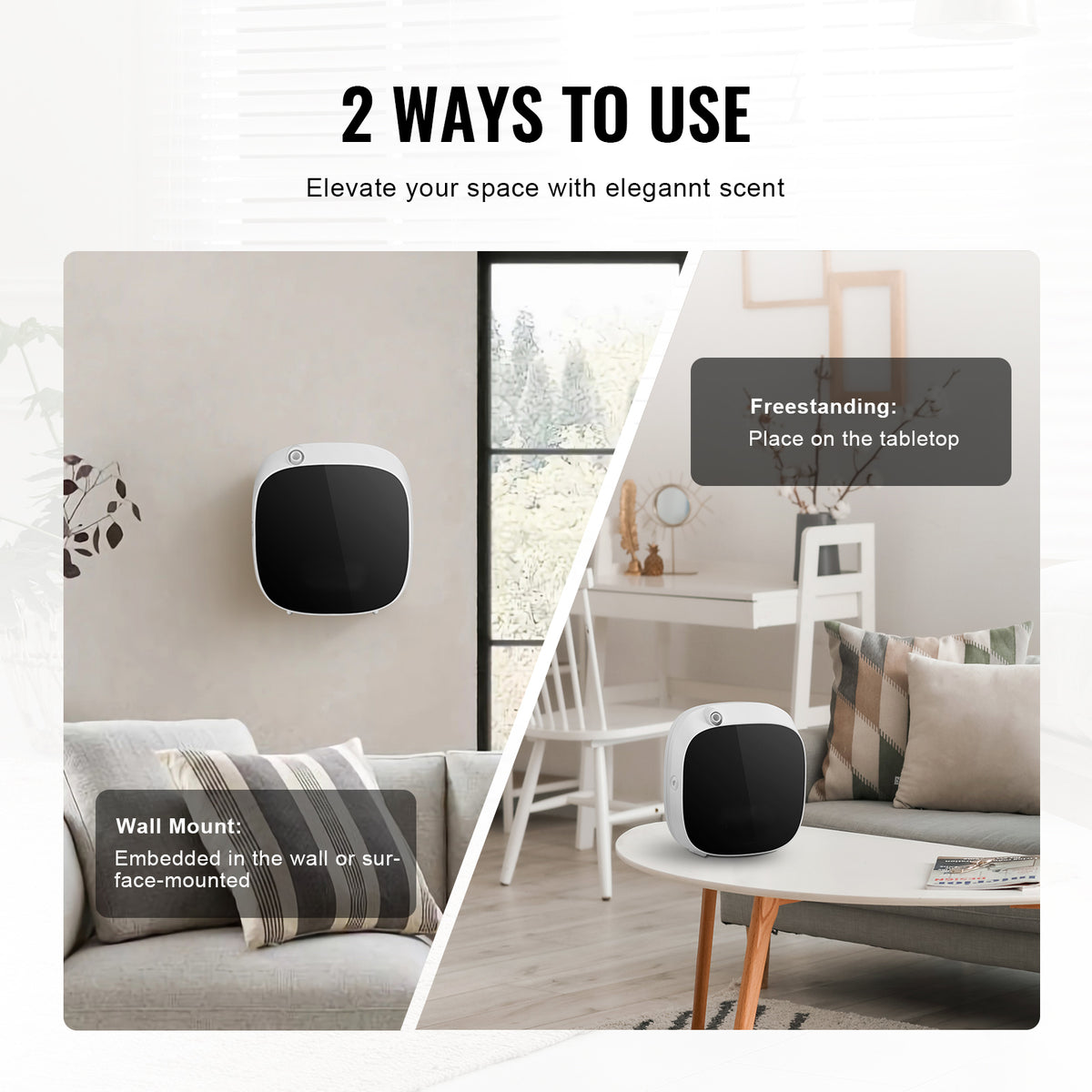 VEVOR 100 ml Waterless Scent Air Machine