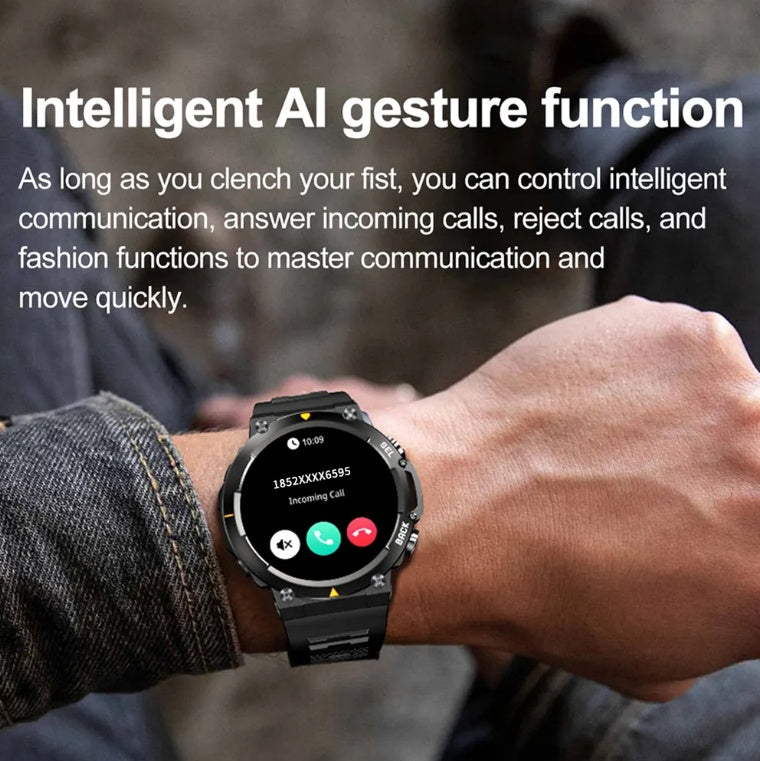 MAX18 AMOLED Bluetooth Calling Smartwatch