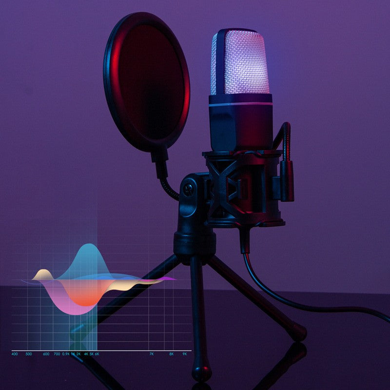 SF-666R RGB Desktop Gaming Microphone