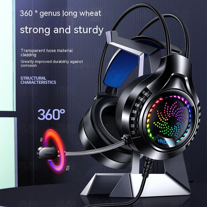 Silver Eagle Q7 RGB Gaming Headset with Mic