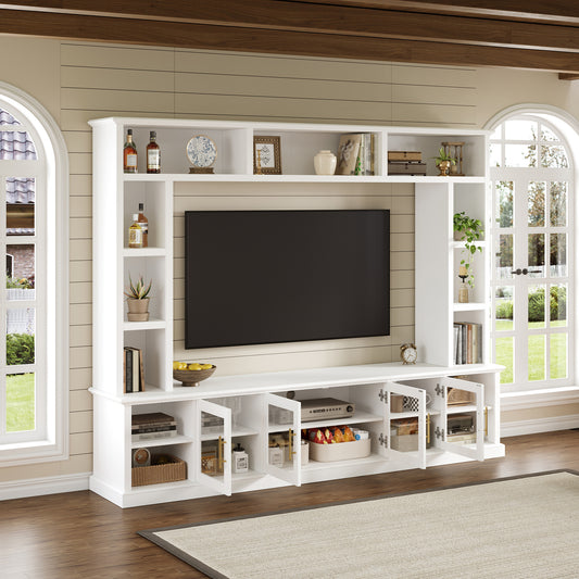 Entertainment Center Wall Unit for TVs up to 80 in.